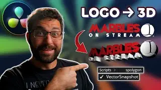 How to Make TRUE 3D Logos WITHOUT DUPLICATE in DaVinci Resolve - (FREE VERSION, NO KROKODOVE)