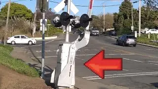 The OLDEST RAILROAD CROSSING I've Seen