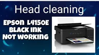 EPSON  L4150E Checking And Cleaning The Print Head - from the printer button#epson