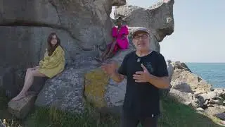 Behind the scenes Stelos campaign by the Rocks