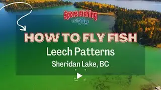 FLY FISHING: LEECH PATTERNS ON SHERIDAN LAKE, BC