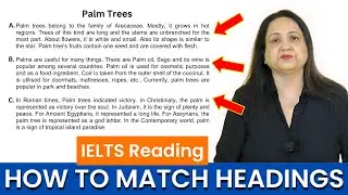 IELTS Reading - How to Match Headings