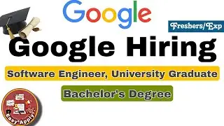 Google is Hiring Freshers | Google Off Campus Hiring | Google Latest Job | Google Online Challenge