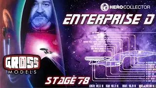 Hero Collector Enterprise-D build. Stage 78
