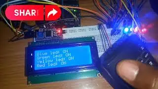 HomeAutomation using IR remote sensor