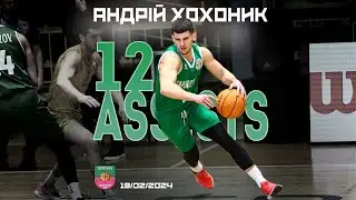 Highlights. Андрій Хохоник: рекорд за асистами  в матчі Суперліги Favbet. 190324