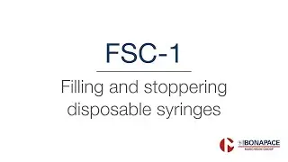 FSC-1 Filling and stoppering machine for disposable syringes