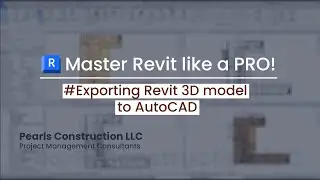 Exporting Revit 3D model to AutoCAD  | Autodesk Revit Tips and Tricks