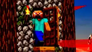 Unconfined door glitch: problem with Steve in Smash