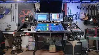 EPIC HOME STUDIO Setup IN A SHED 2021 | Derek Frank (studio tour)