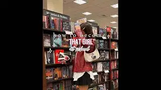 how to become “That Girl" at school 🎀📚💕 #aesthetic #thatgirl #video