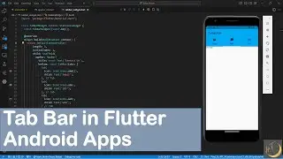 Tab Bar Flutter Android Sample App Using Flutter