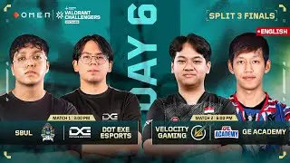 [EN] OMEN VCSA Split 3 Finals – Day 6 || OMEN VALORANT Challengers South Asia 2025