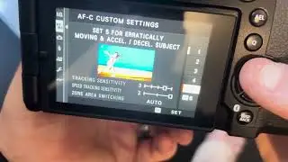 My Fuji XH2 Menu and Feature Setup