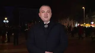 Коледната елха грейна във Варна