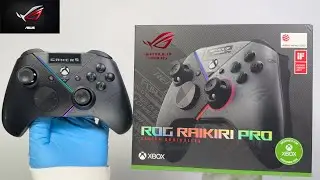 New ASUS ROG Raikiri Pro Wireless Controller - Unboxing & Gameplay
