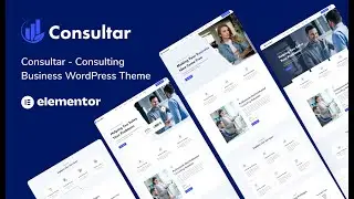 Consultar - The Ultimate Consulting Business WordPress Theme | Biggest Sale of the Year!