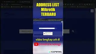 address list mikrotik terbaru