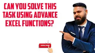 How to solve problem in advance excel.  If and max formula