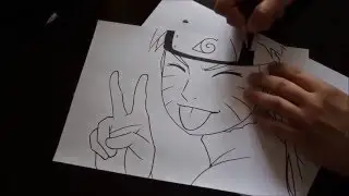 How to Draw Uzumaki Naruto from Naruto Shippuuden