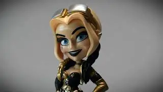 Harley Quinn The Suicide Squad Movie Collectible: Black & Gold Edition!