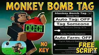 *AUTO FARM* NEW SCRIPT🌐 FOR MONKEY BOMB TAG! | GSCRIPTS *AUTO TAG🤯🤯🔥*