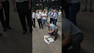Үкібай апаның 75 жас тойда жілік сындыру.