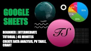 Google Sheets Complete Tutorial: Gain Beginner-Intermediate Level Skills in 45 Minutes | T Square