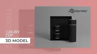 Flask with cup 3d modeling in blender | blender 3d modeling tutorials | graphitake