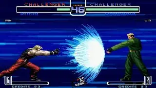 Yamazaki Regresar Poderes vs Varios Personajes KOF 2002