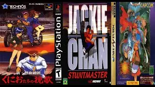 O RIVER CITY GIRLS ZERO ORIGINAL! KUNIO-TACHI NO BANKA (SNES), JACKIE CHAN (PS1) E DARKSTALKERS