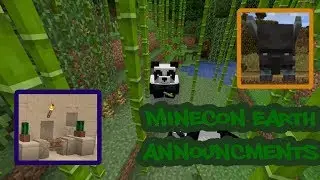 NEW MOBS & BLOCKS - Minecraft: Minecon Earth