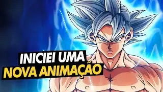 NOVIDADES sobre minhas animações! | Goku Instinto Superior (desenho do Toyotaro) Speed Painting