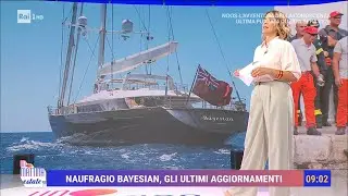 Naufragio Bayesian, le autopsie sui corpi delle vittime - Unomattina Estate 05/09/2024