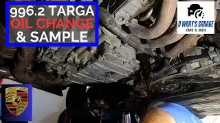 996.2 Porsche 911 Targa Oil Change - Glitter Bomb?!