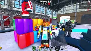 Battle in Toilet Tower Defense Roblox