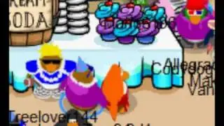 Club Penguin - 4th Anniversary Party