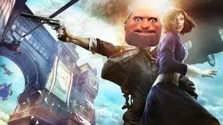 TF2 Heavy Plays Bioshock Infinite-Part 1: Heavy is off to Columbia!
