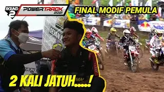 Aldo Bilqis Terhenti Di Final Bebek Modif Pemula Powertrack 2021 Round 2