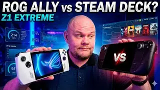 ASUS ROG ALLY Z1 EXTREME ОБЗОР | ЛУЧШЕ STEAM DECK ?