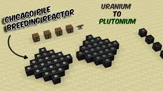 How to use CHICAGO PILE Breeding Reactor - Converting Uranium into Plutonium in HBMs Mod