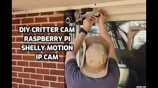 DIY Critter Cam with Shelly Motion, Raspberry Pi, a webcam, and an IP cam