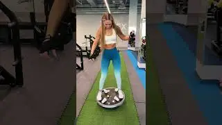 Они развлекались как могли ☺️ #силовая #тренажерный #баланс