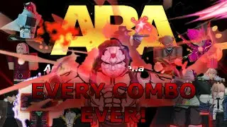 EVERY SINGLE 100-0 COMBO IN ABA! | Anime Battle Arena | (OUTDATED)
