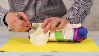 Higrómetro casero. Experimento sobre meteorología. (Divertiaula)