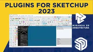 PLUGINS FOR SKETCHUP PRO 2023 | PLUGINS MAS UTILIZANDOS EN SKETCHUP
