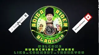 Logo intro 01 - Vlad the Adiga Rider - After Effects & Photoshop - basic tools