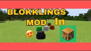 Minecraft education edition mod test: blokklings addon