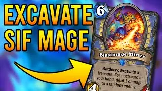 This Excavate Mage Deck Is Insanely Good! | Hearthstone