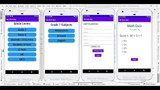 QuizUp Pro,  Android Studio, Kotlin, MySQL, Retrofit 